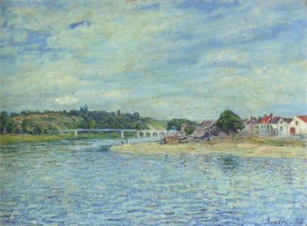 La Seine à Saint-Mammès