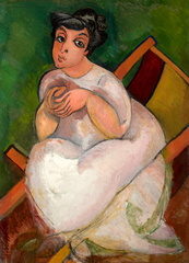 La dame en rose