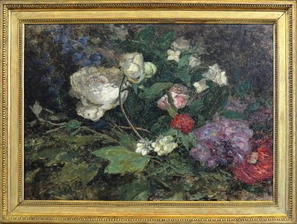 Nature morte aux pivoines et seringa