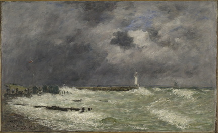 Coup de vent devant Frascati, Le Havre