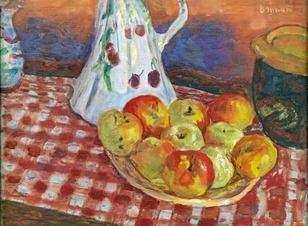 Les Pommes jaunes et rouges