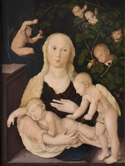 Vierge à la treille