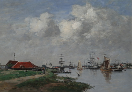 The Escaut River in Antwerp
