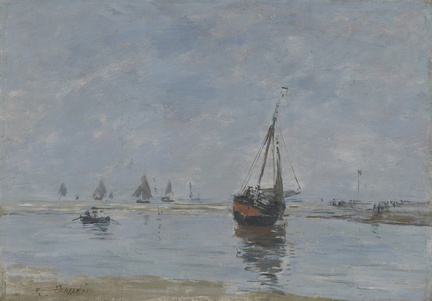 Trouville at Low Tide