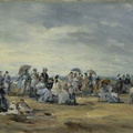 The Beach at Trouville