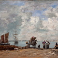Fishermen's Wives at the Seaside