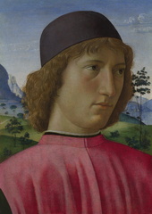 Portrait d'un Jeune Homme en rouge