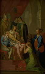Christian I Raising the Province of Holstein to the State of a Duchy in 1460