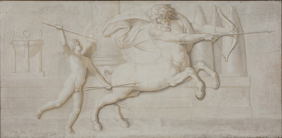 Achilles and the Centaur Cheiron