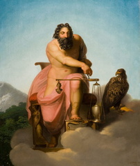 Jupiter Weighing the Fate of Man