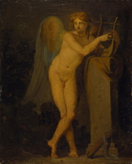 Cupid Playing the Lyre.
