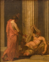 Alexander the Great and Diogenes.