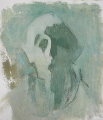 Self-Portrait, Light and Shadow