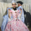Masquerade Picture; Rococo Woman