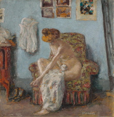 Femme à sa toilette
