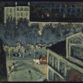 Paris Boulevard at Night