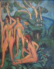 Bathers beneath Trees, Fehmarn