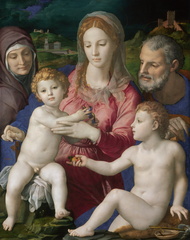 Vierge à l'Enfant avec sainte Anne