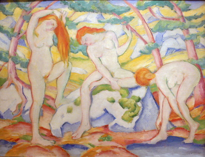 bathing girls